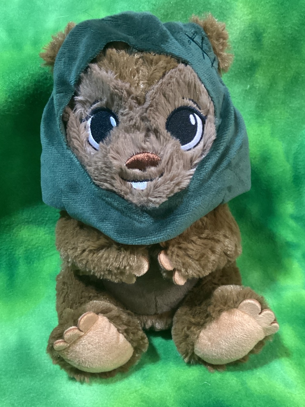Disney Parks Star Wars Ewok Plush Toy Very Soft Sewn Eyes